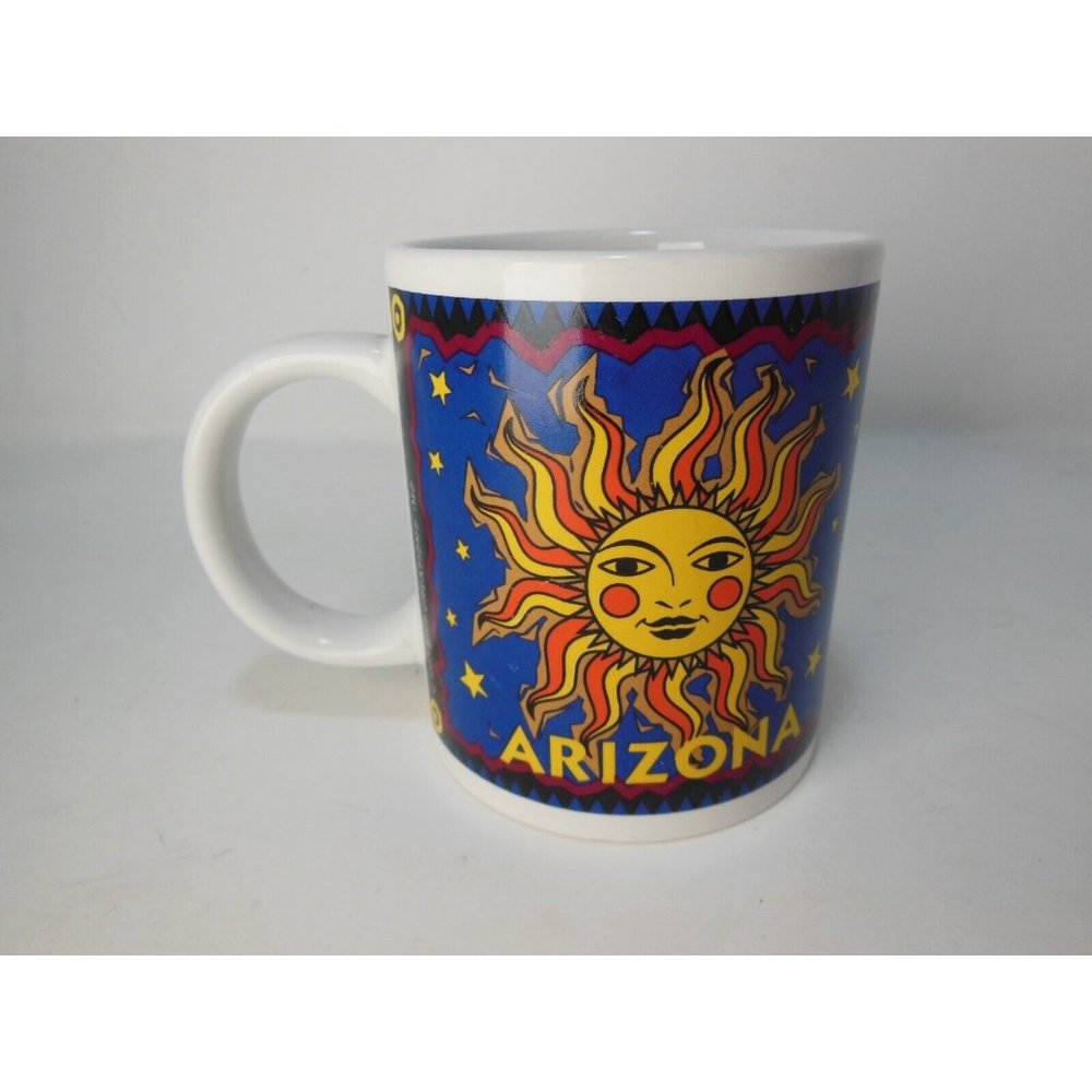 Vintage Arizona Cup, not starbucks Mug 1997 gift creations inc. Cup 4" Tall